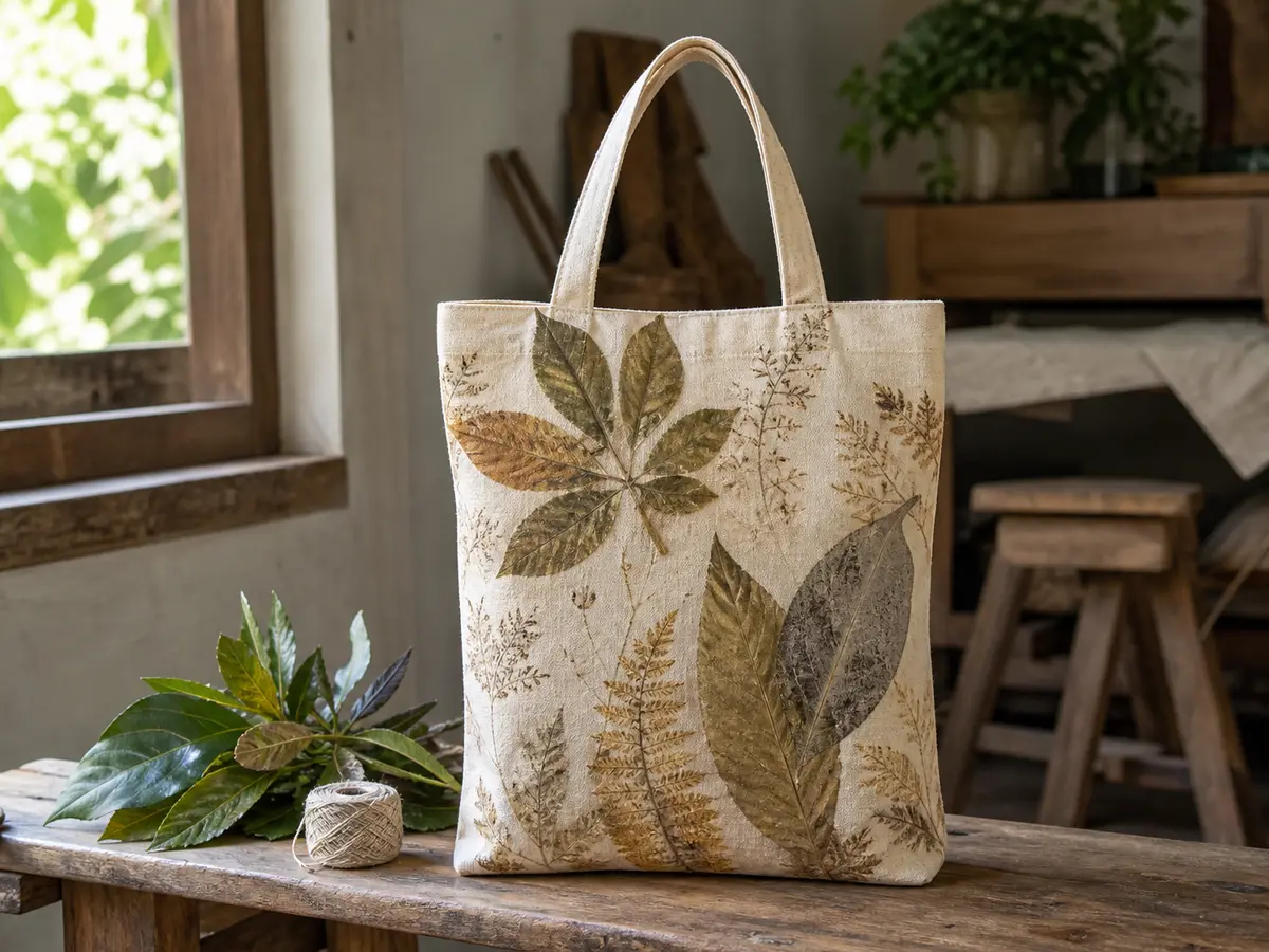 Tote Bag Eco-Print